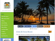 Tablet Screenshot of costadecocos.com